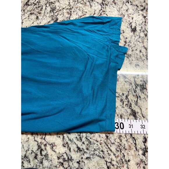 Soft Surroundings Tunic Blue S Relaxed Classic A-Line Scoop Neck Boho Minimali - Picture 7 of 8